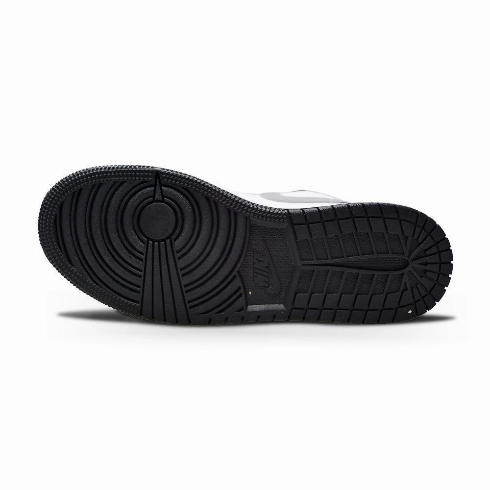 Juniors Nike Air Jordan 1 Low (GS) - 553560 040 - Black Particle Grey White
