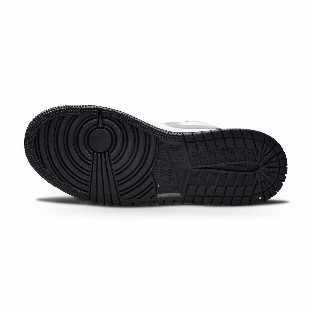 Juniors Nike Air Jordan 1 Low (GS) - 553560 040 - Black Particle Grey White