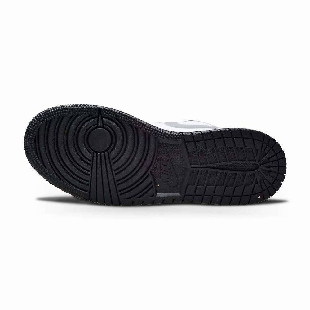 Juniors Nike Air Jordan 1 Low (GS) - 553560 040 - Black Particle Grey White