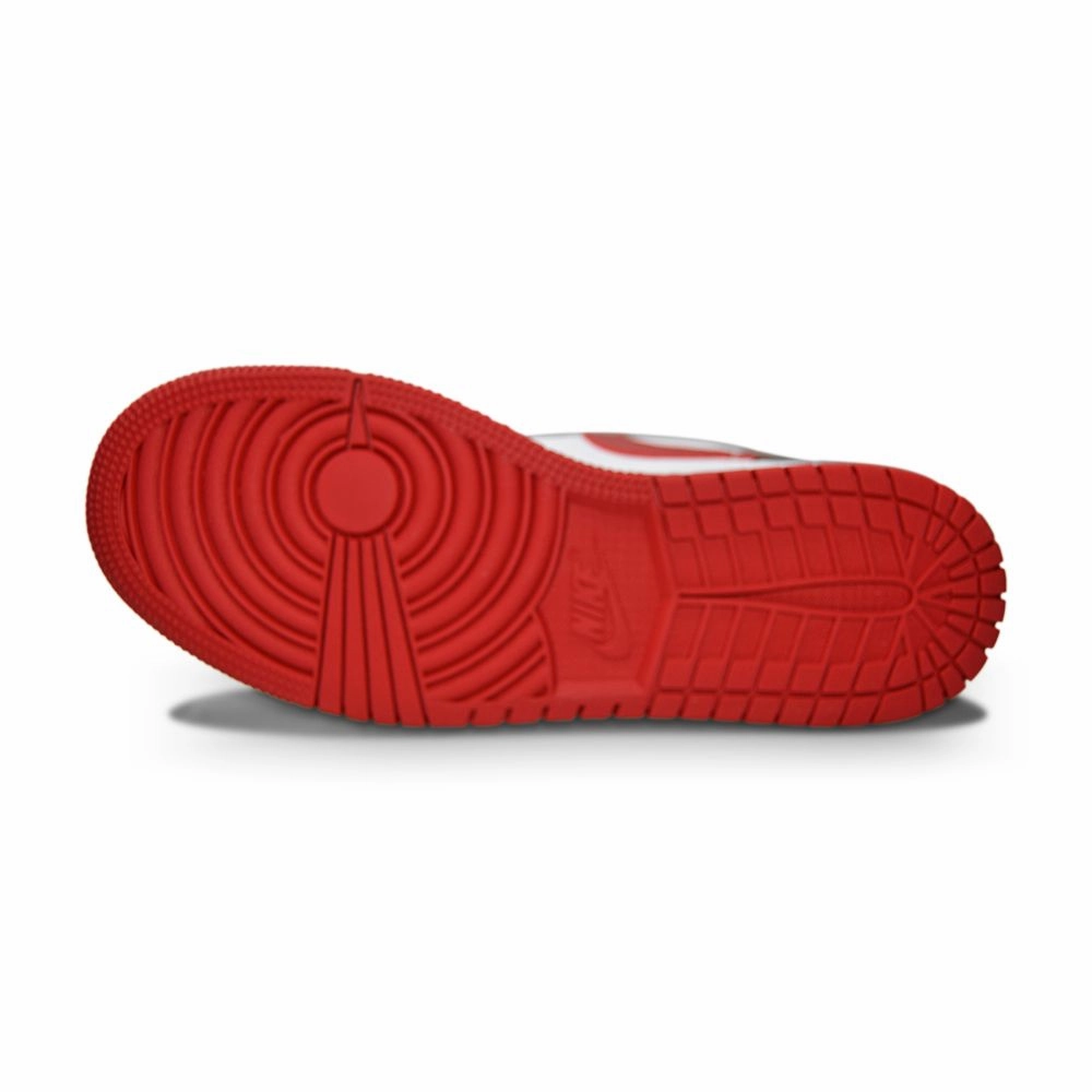 Juniors Nike Air Jordan 1 Low (GS) - 553560 163 - White Gym Red Black