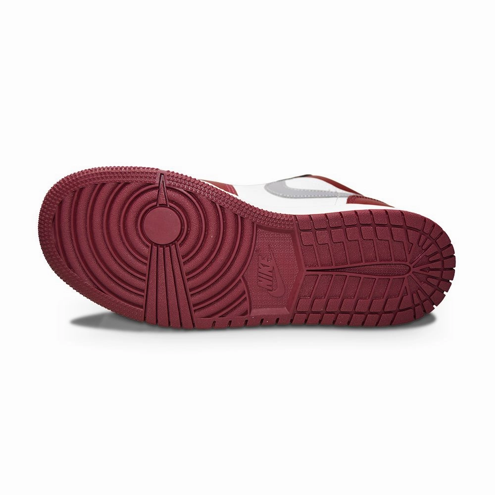 Juniors Nike Air Jordan 1 Low (GS) - 553560 615 - Cherrywood Red Cement Grey