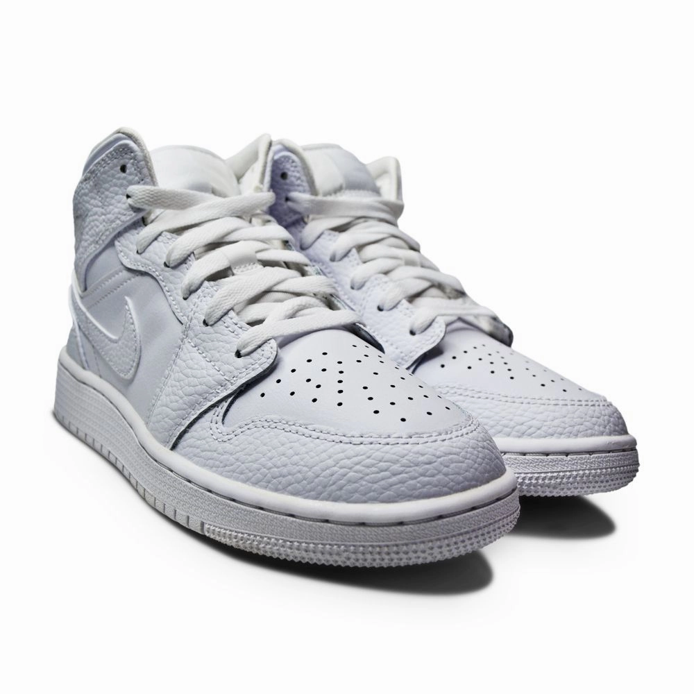 Juniors Nike Air Jordan 1 Mid - 554725 130 - White