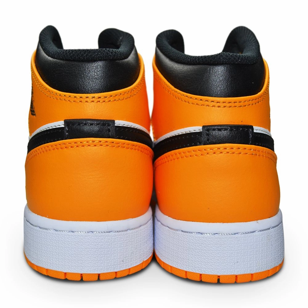 Juniors Nike Air Jordan 1 Mid - 554725 701 - Taxi Black White