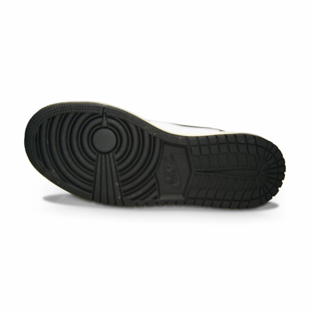 Juniors Nike Air Jordan 1 Mid SE (GS) -FB0568 006 - Black Infrared 23 White Sail