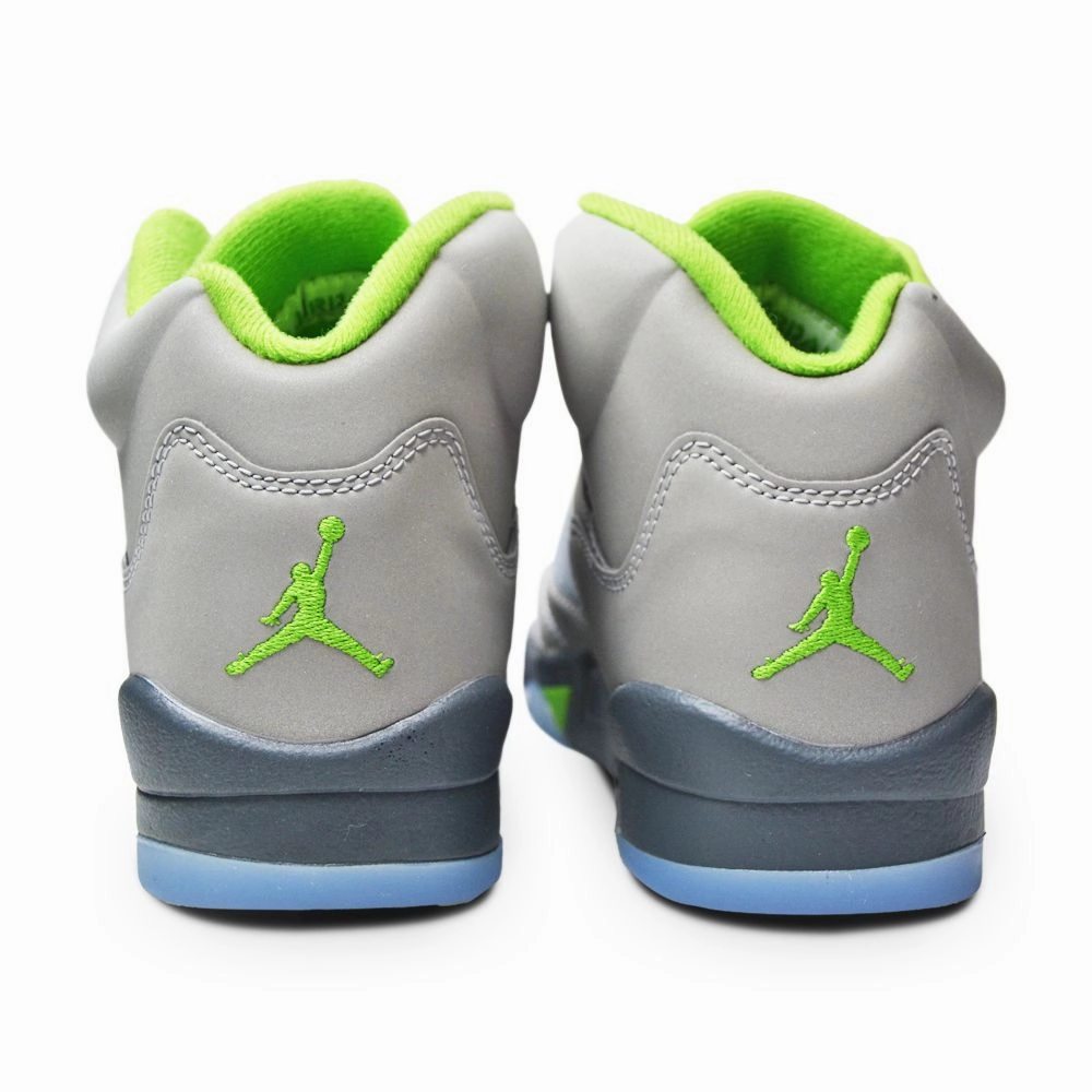 Juniors Nike Air Jordan 5 Retro (GS) - DQ3734 003 - Silver Green Bean Flint Grey