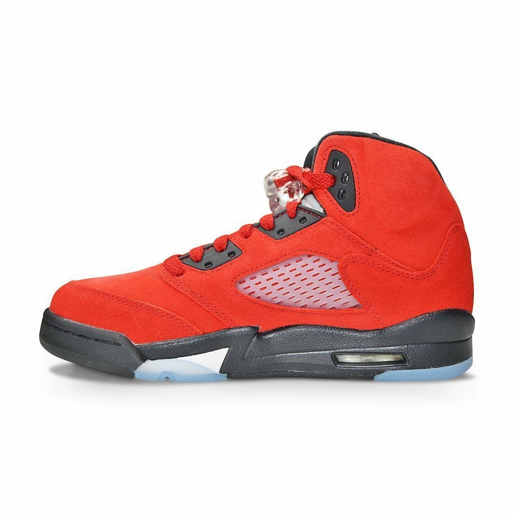 Juniors Nike Air Jordan 5 Retro (GS) "Raging Bull" - 440888 600 - Varsity Red Black White