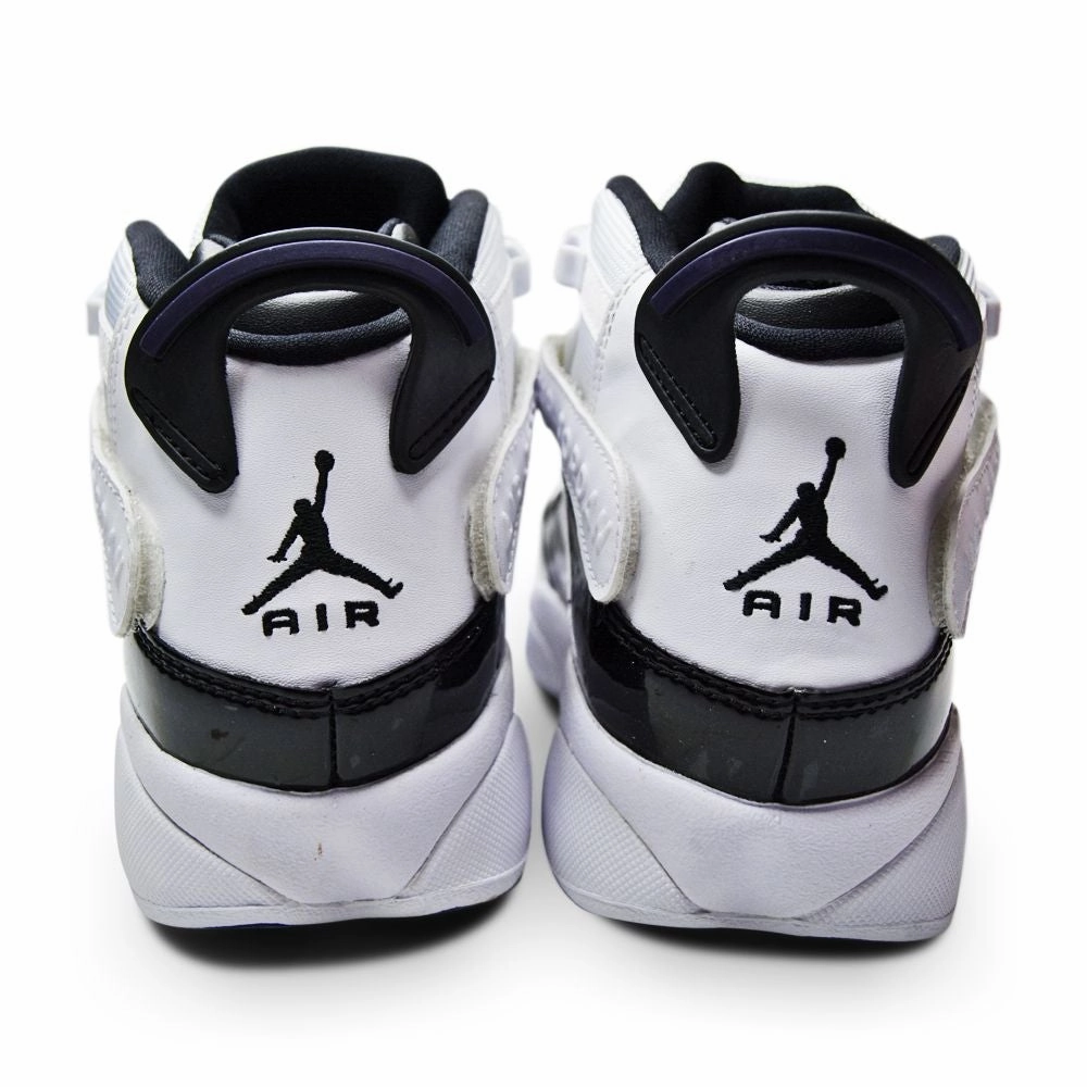 Juniors Nike Air Jordan 6 Rings (GS) - 323419 104 - White Black Dark Concord Clear