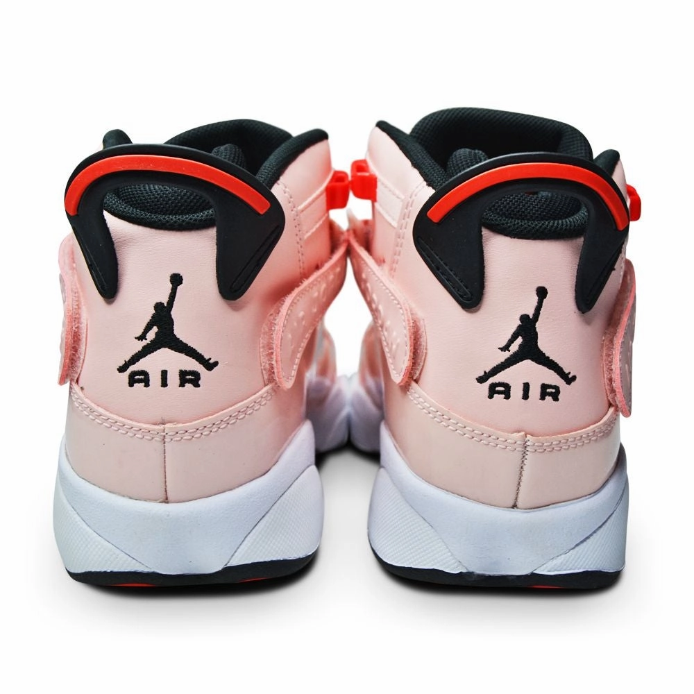 Juniors Nike Air Jordan 6 Rings (GS) - 323419 602 - Atmosphere Infrared 23 Black