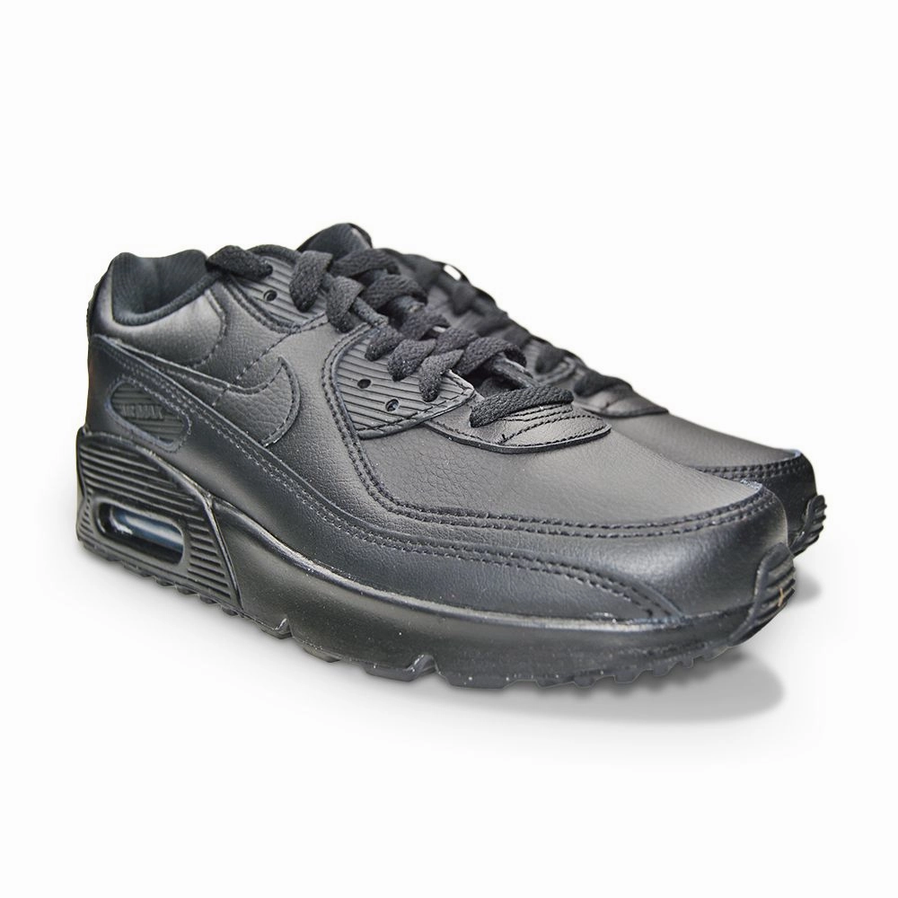 Juniors Nike Air Max 90 LTR (GS) - CD6864 001 - Black Black White