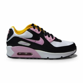 Juniors Nike Air Max 90 LTR (GS) - CD6864 007 - Black Arctic Pink White