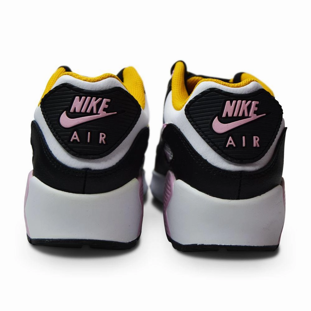 Juniors Nike Air Max 90 LTR (GS) - CD6864 007 - Black Arctic Pink White
