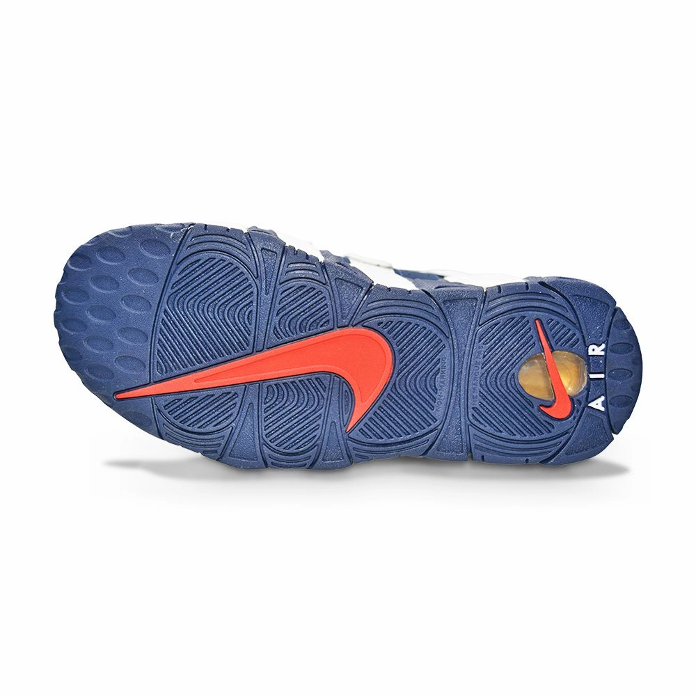 Juniors Nike Air More Uptempo GS - 415082 104 - White Midnight Navy