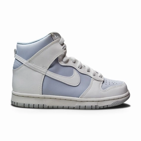 Juniors Nike Dunk High (GS)  - DB2179 107 - Summit White Pure Platinum