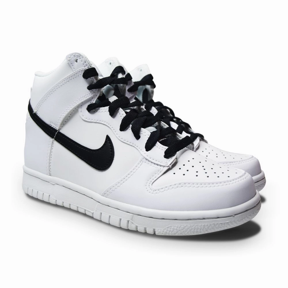 Juniors Nike Dunk High (GS)  - DB2179 108 - White Black Summit White