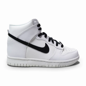 Juniors Nike Dunk High (GS)  - DB2179 108 - White Black Summit White