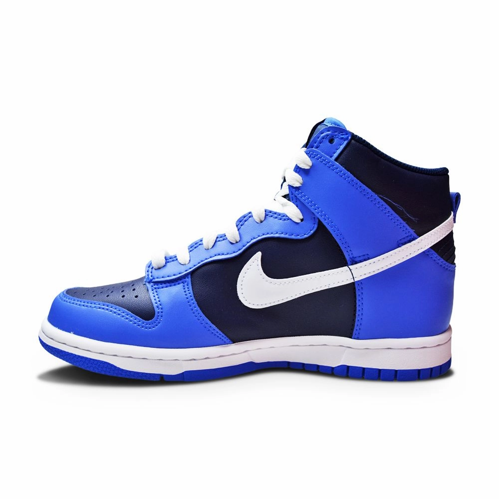 Juniors Nike Dunk High (GS)  - DB2179 400 - Medium Blue White