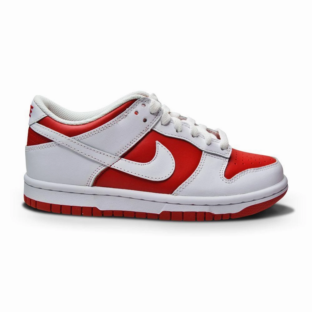Juniors Nike Dunk Low (GS)  - CW1590 600 - University Red White