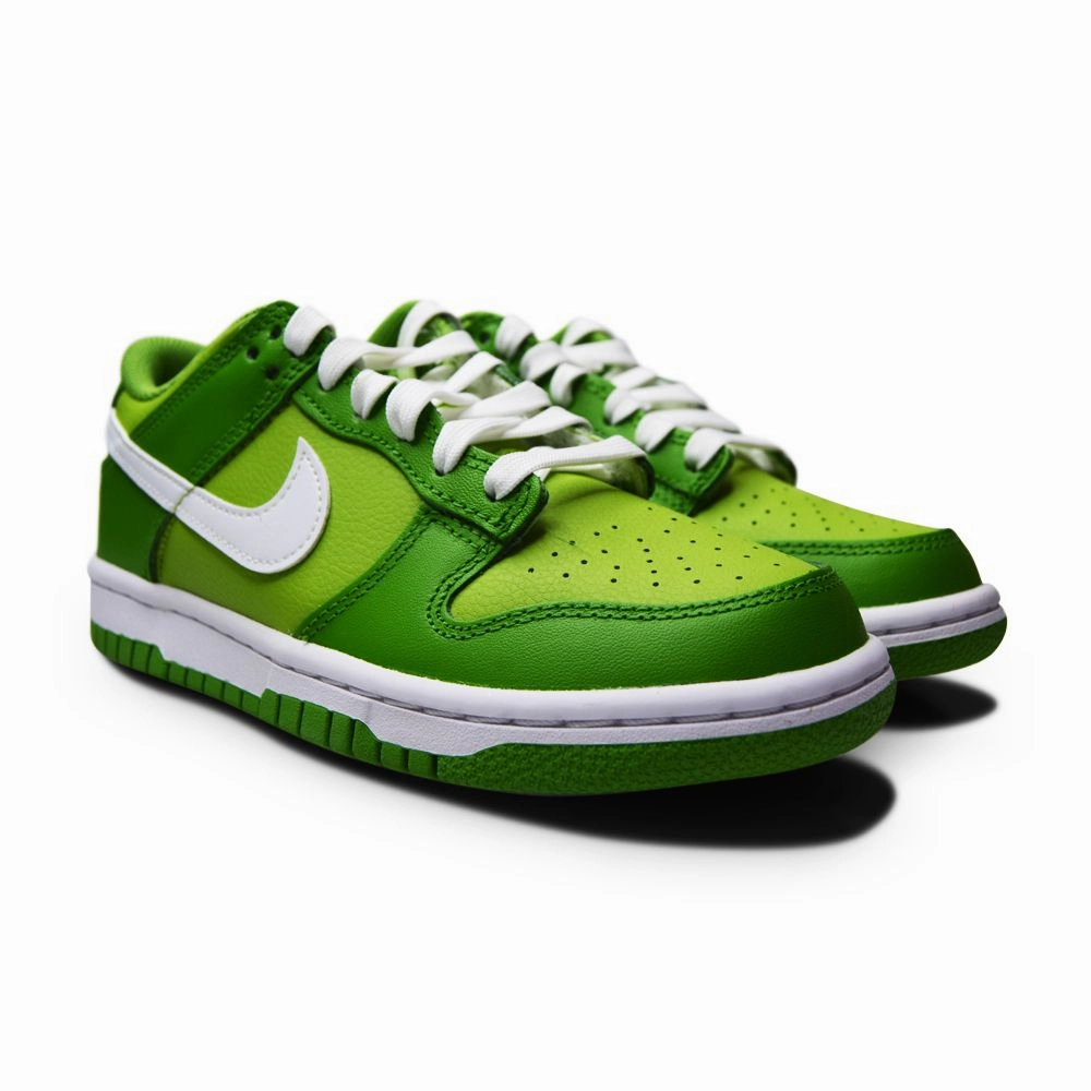 Juniors Nike Dunk Low (GS)  - DH9765 301-  Chlorophyll Vivid Green White