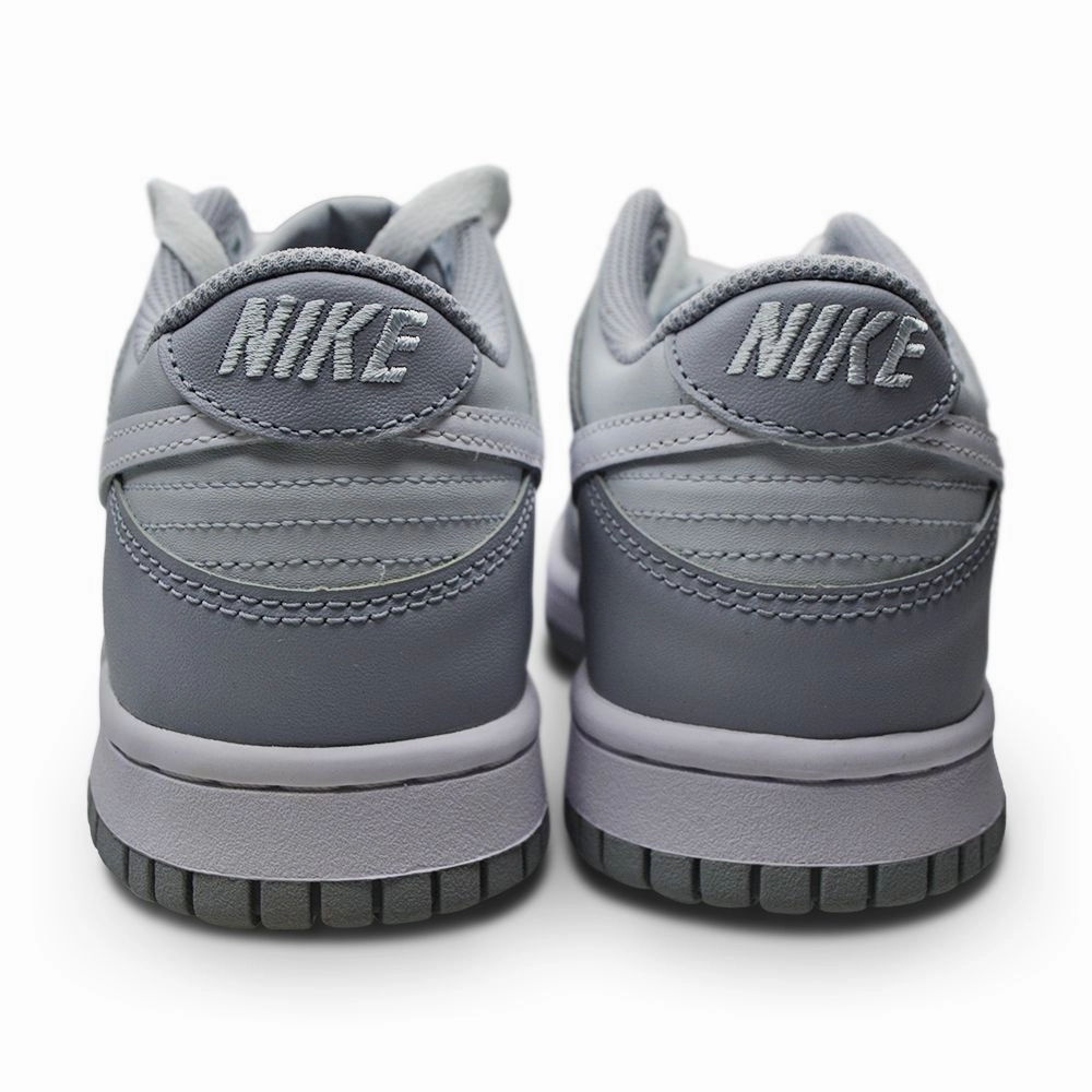 Juniors Nike Dunk Low (GS) "Two Toned Grey" DH9765 001 Pure Platinum White Grey