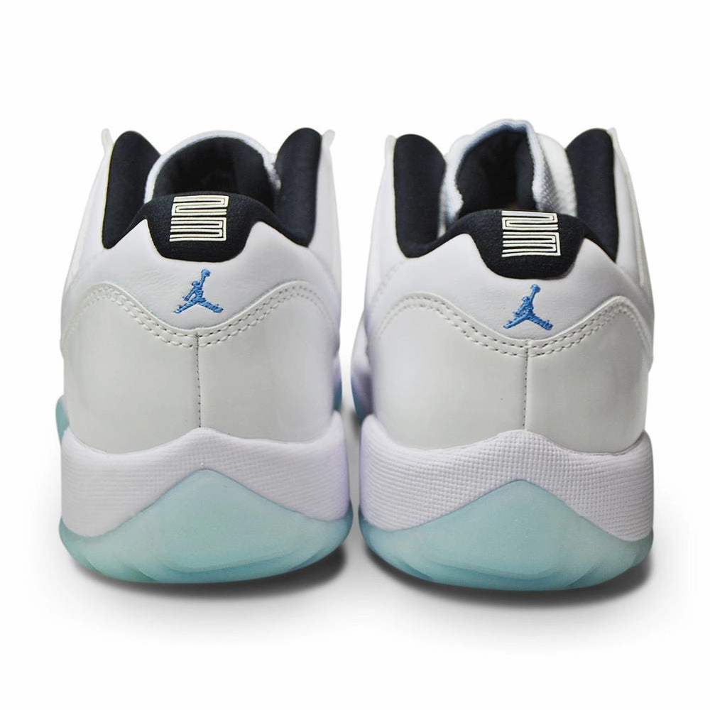 Juniors Nike Jordan 11 Retro Low (GS) - 528896 117 - White Legend Blue White Black