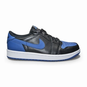 Juniors Nike Jordan 1 Retro Low OG (GS) - CZ0790 041 - Black Mystic Navy White