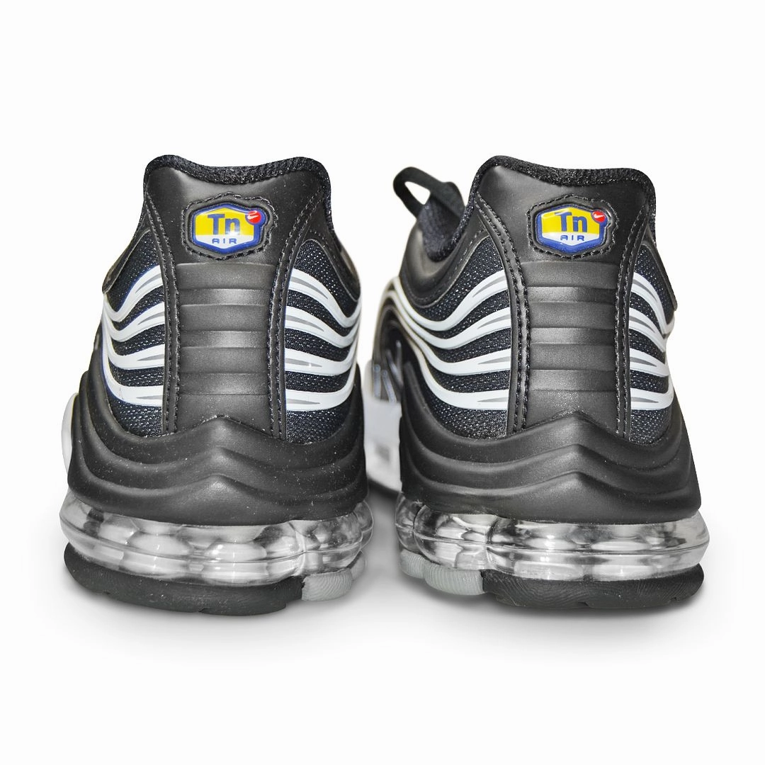 Juniors Nike TN Tuned 1 Air Max Plus II (GS) CT4383 001 Black White Smoke Grey