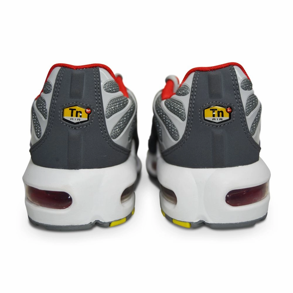 Juniors Nike Tuned 1 Air Max Plus TN (GS) CD0609 005 grey university red