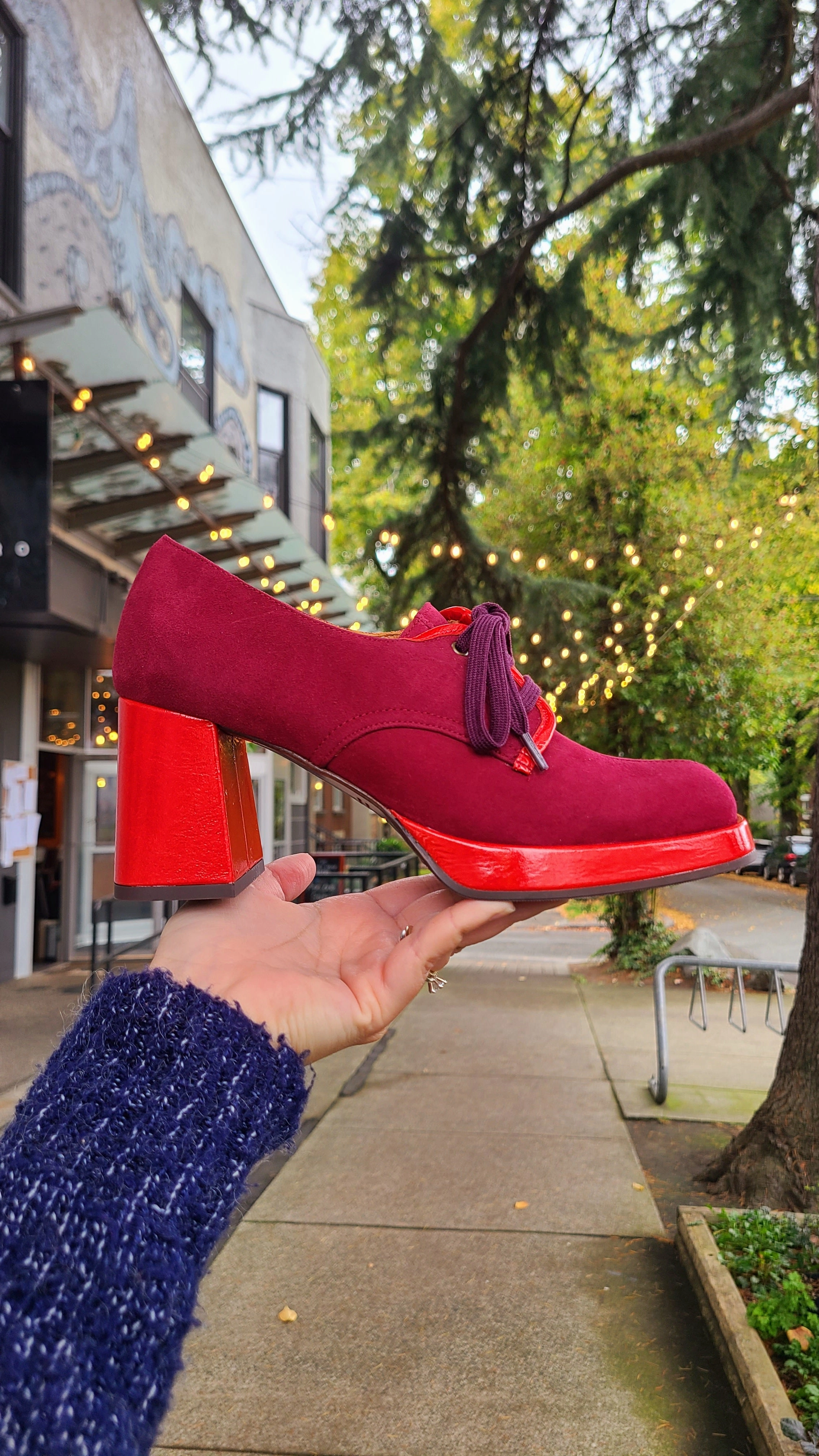 KAISA Granate Bootie