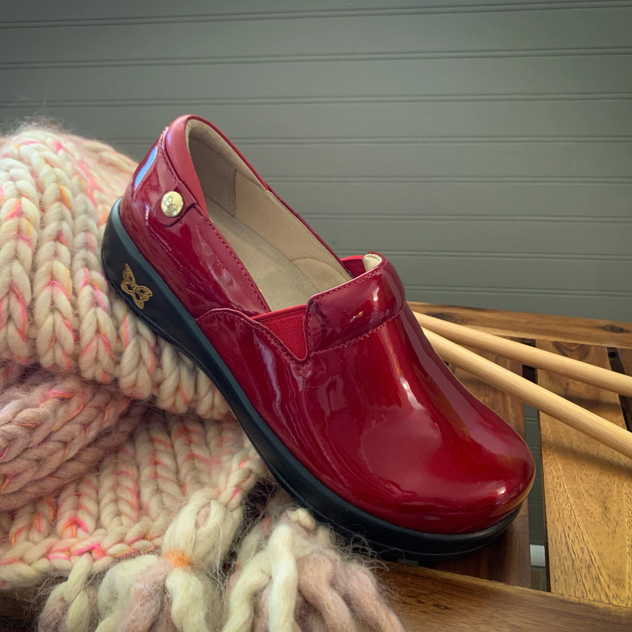 Keli Cherry Bomb Patent Shoe