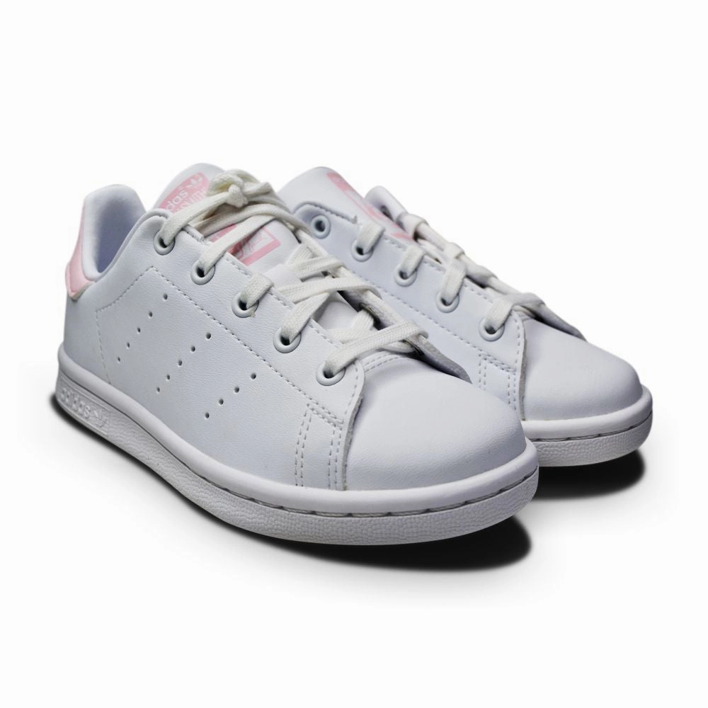 Kids Adidas Stan Smith C - GX7639 - White White Pink