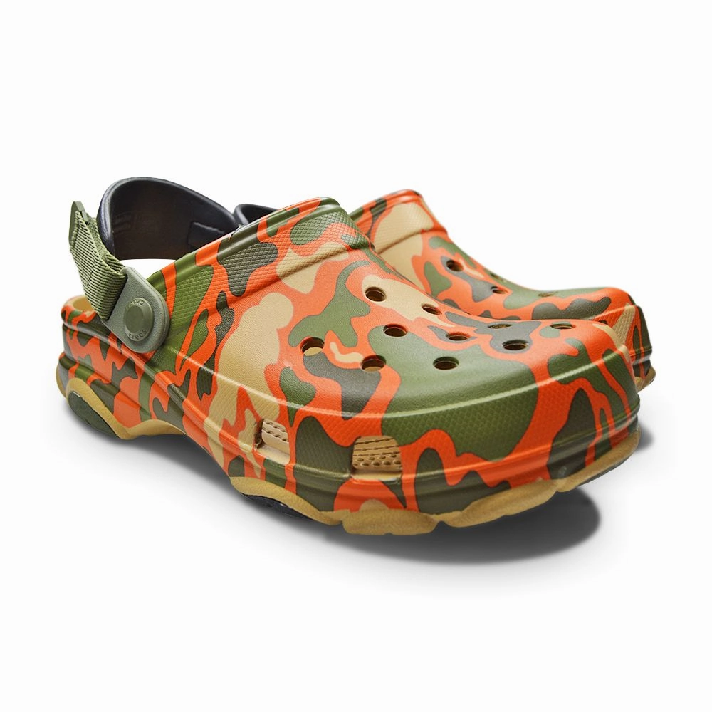 Kids All Terrain Crocs Camo Clogs - 208092 2UG - Camouflage