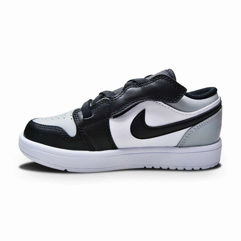 Kids Nike Air Jordan 1 Low ALT (PS) - BQ6066 052 - LT Smoke Grey Black White