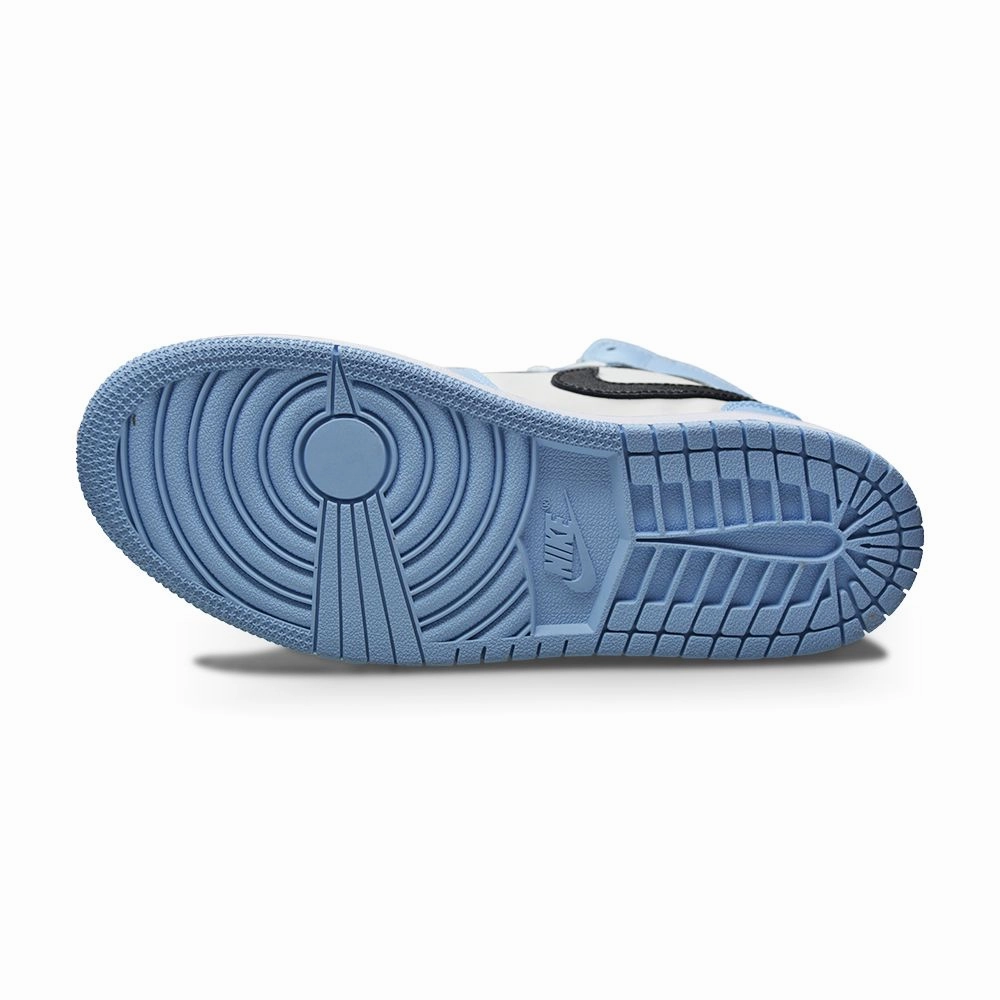 Kids Nike Jordan 1 Mid (PS) - 640737 401 - Ice Blue Black Sail White