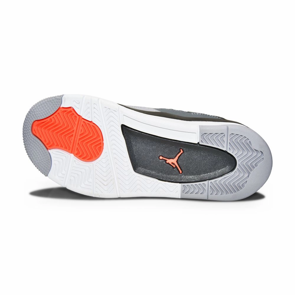 Kids Nike Jordan 4 Retro (PS) - BQ7669 061 - Dark Grey Infrared 23 Black