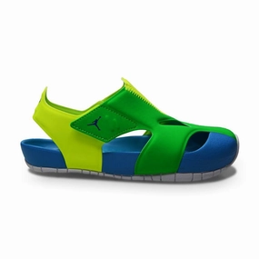 Kids Nike Jordan Flare - CI7849 300 - Green Spark Persian Violet