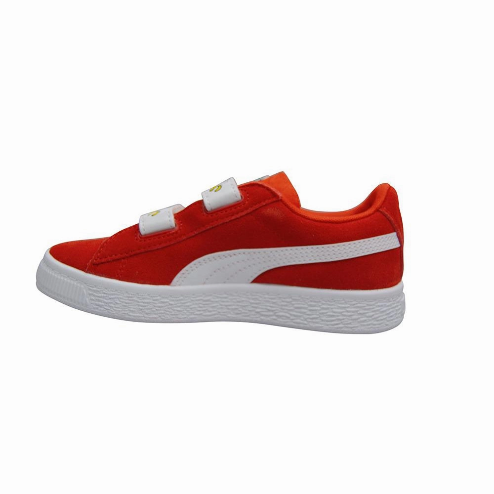 Kids Puma Minions Suede V PS - 36552801 - Red White