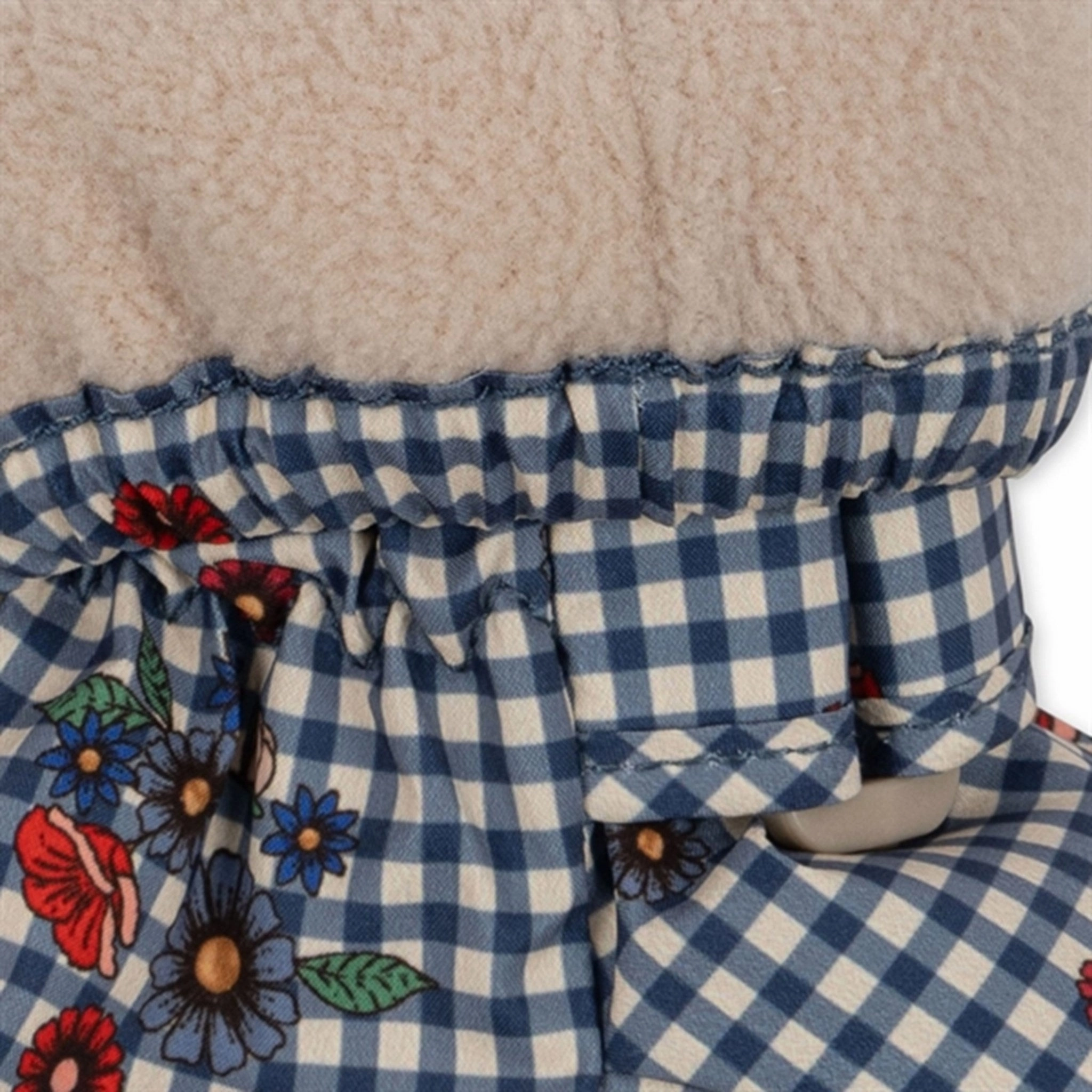 Konges Sljd Blossom Check Nutti Down Slippers