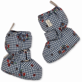 Konges Sljd Blossom Check Nutti Down Slippers
