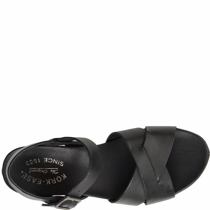Kork-Ease Women's Myrna 2.0 - Black Full Grain