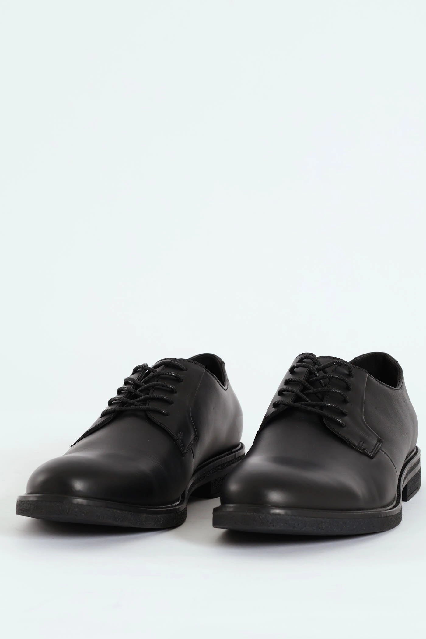 Lace Up Derby Formal Shoe - Black