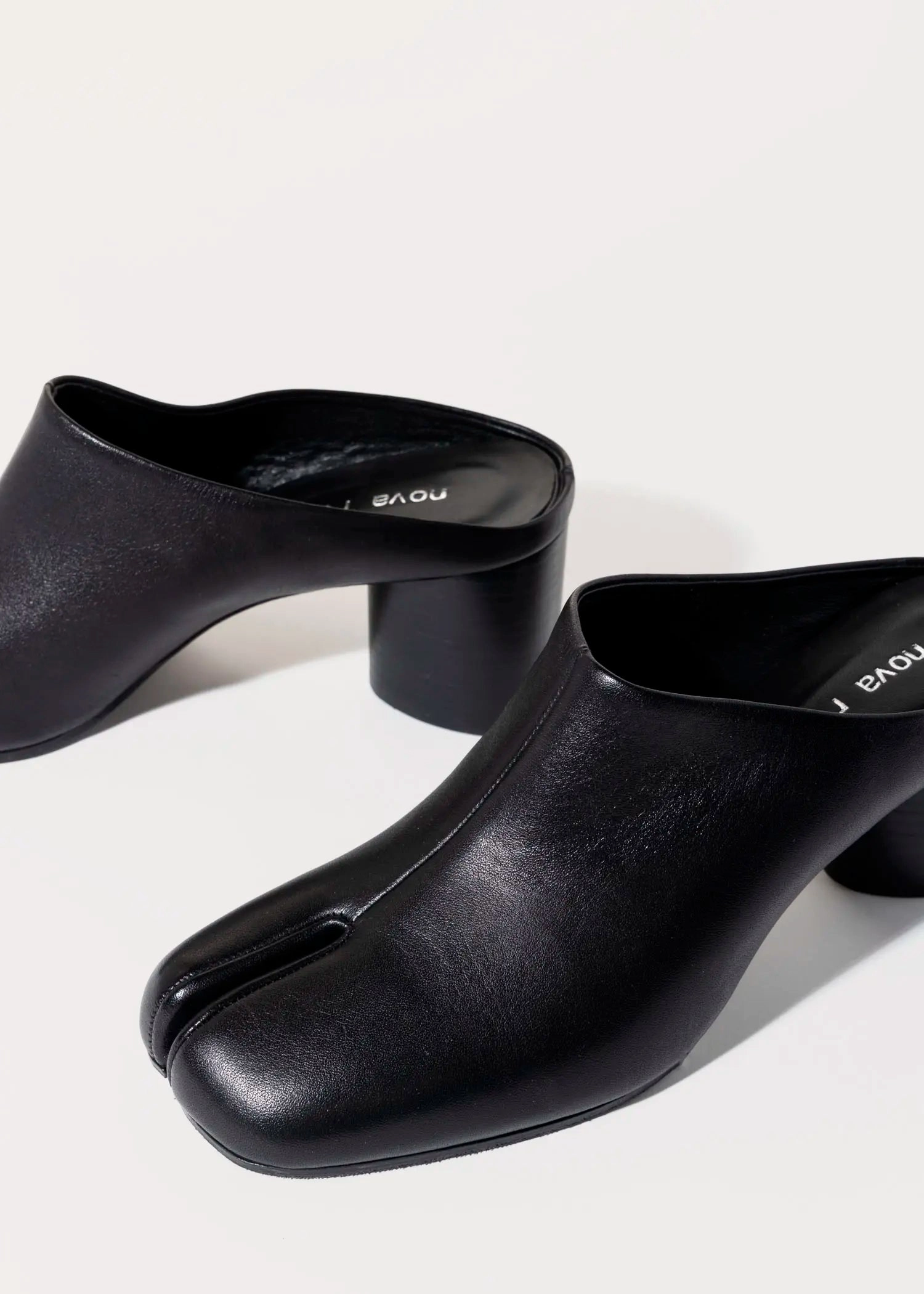 Leather Tabi Mule
