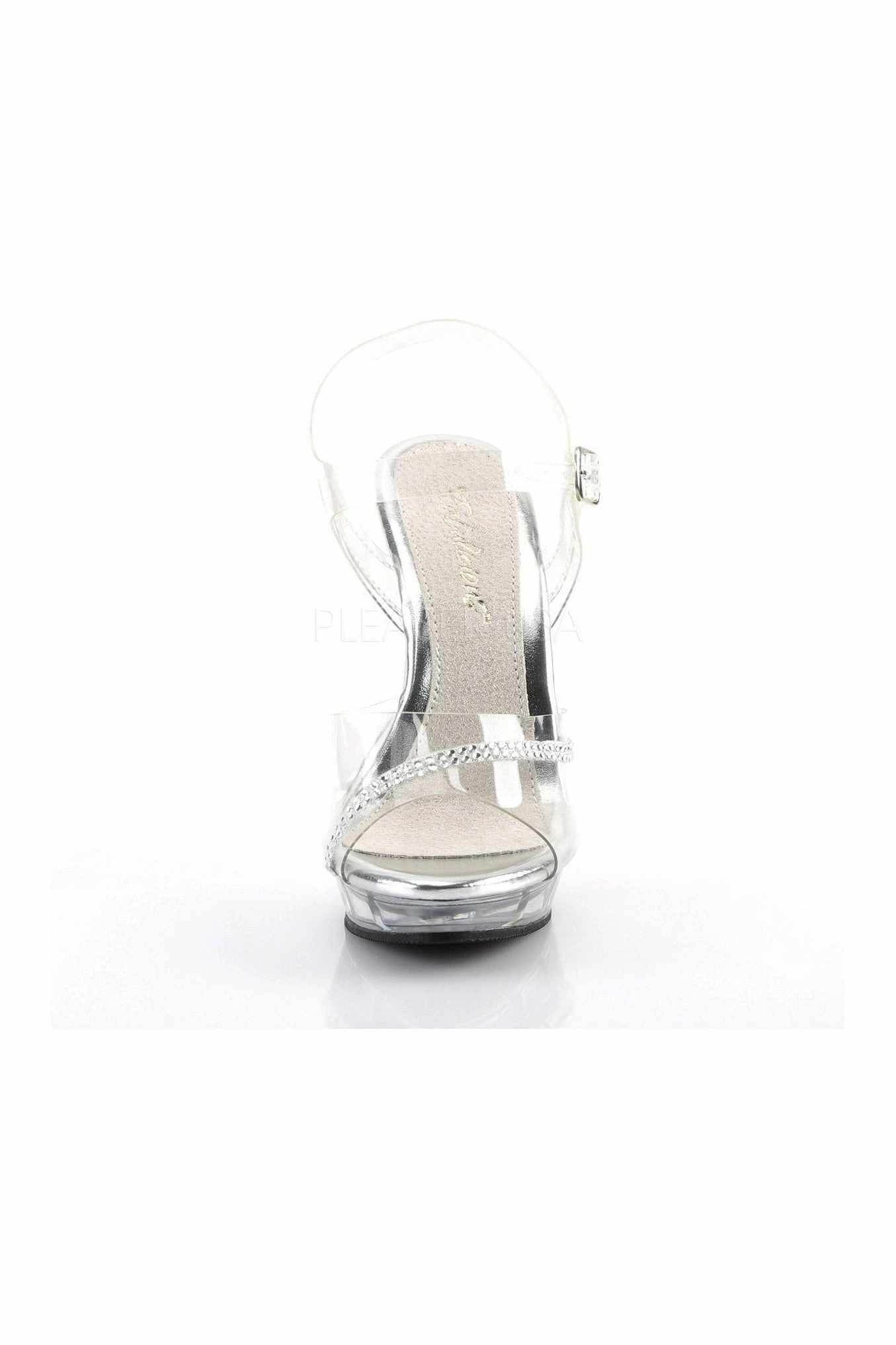 LIP-108R Sandal | Clear Vinyl