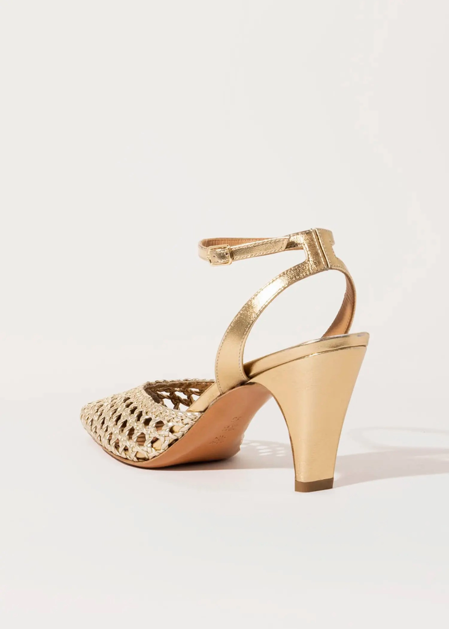 Livia Two Piece Woven Pump