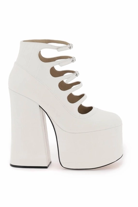 Marc jacobs the croc embossed kiki ankle boots