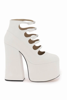 Marc jacobs the croc embossed kiki ankle boots