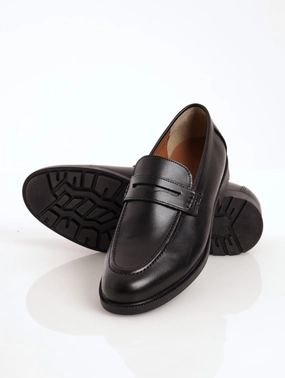 Men's Chunky Sole Penny Moc - Black