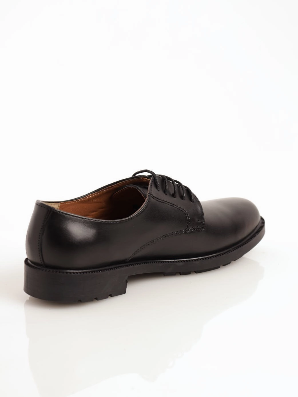 Men's Chunky Sole Penny Moccasin Shoe - Black