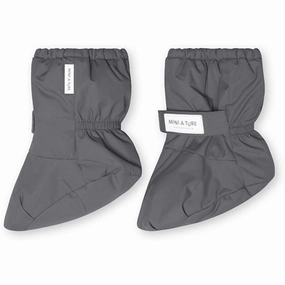MINI A TURE Winn Cover Booties Forged Iron Blue