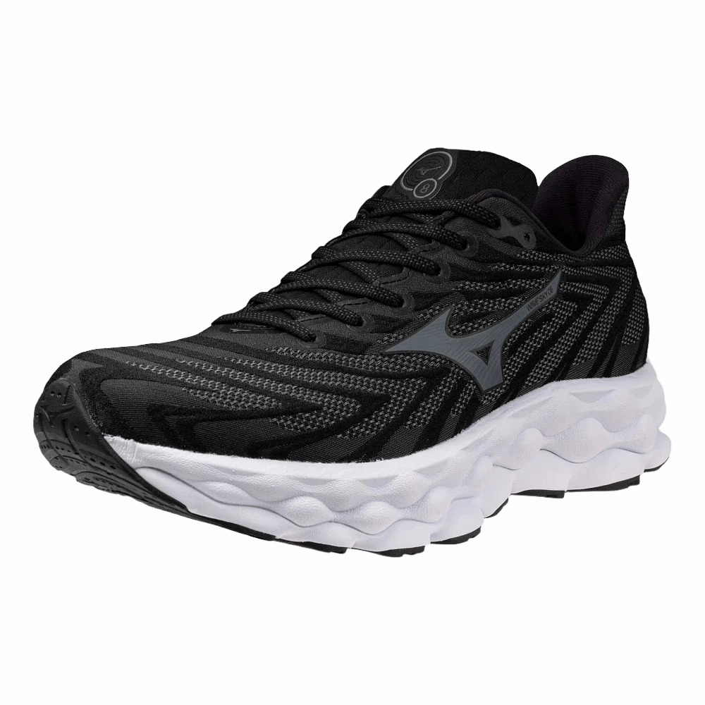 Mizuno Men's Wave Sky 8 - Black/Metallic Grey