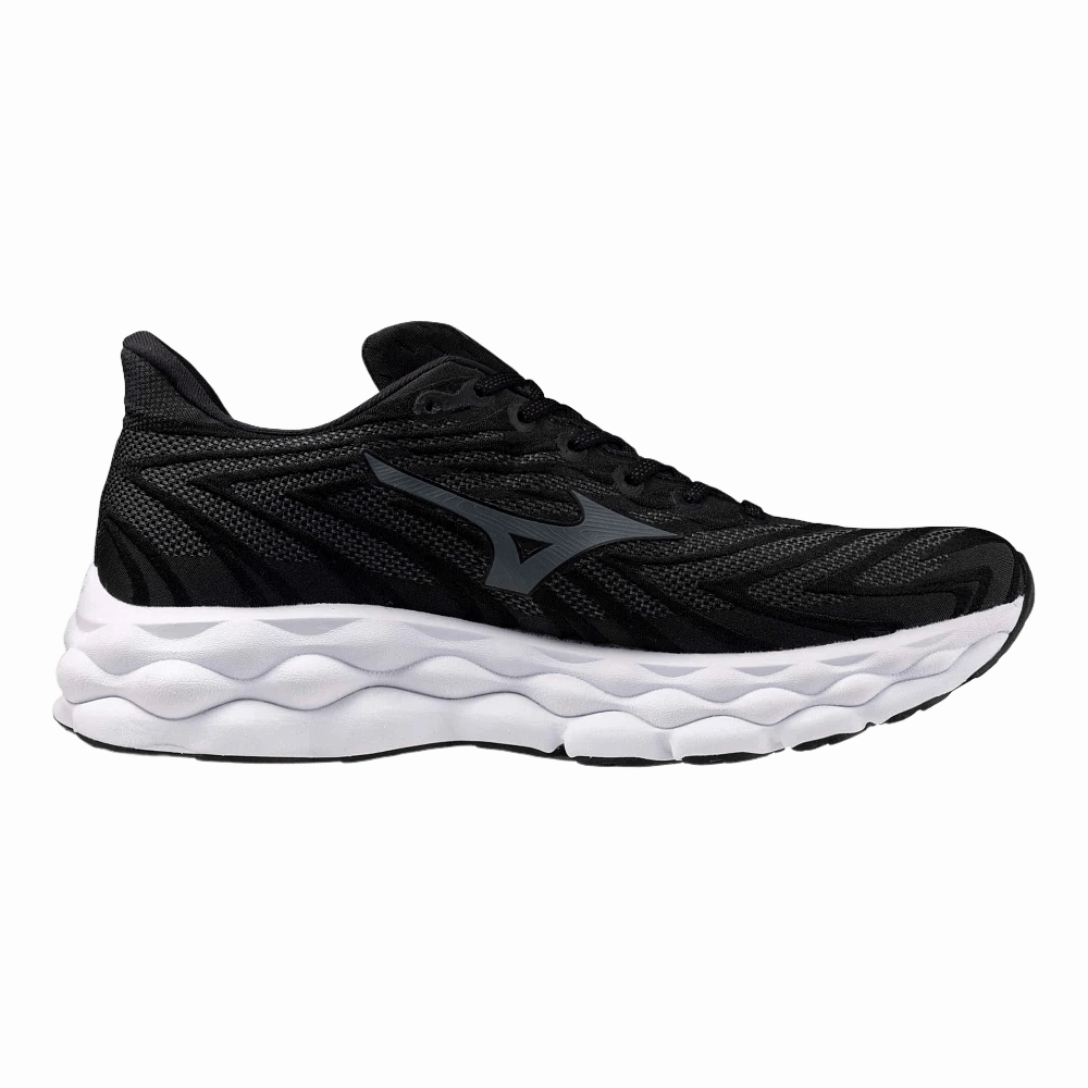 Mizuno Men's Wave Sky 8 - Black/Metallic Grey